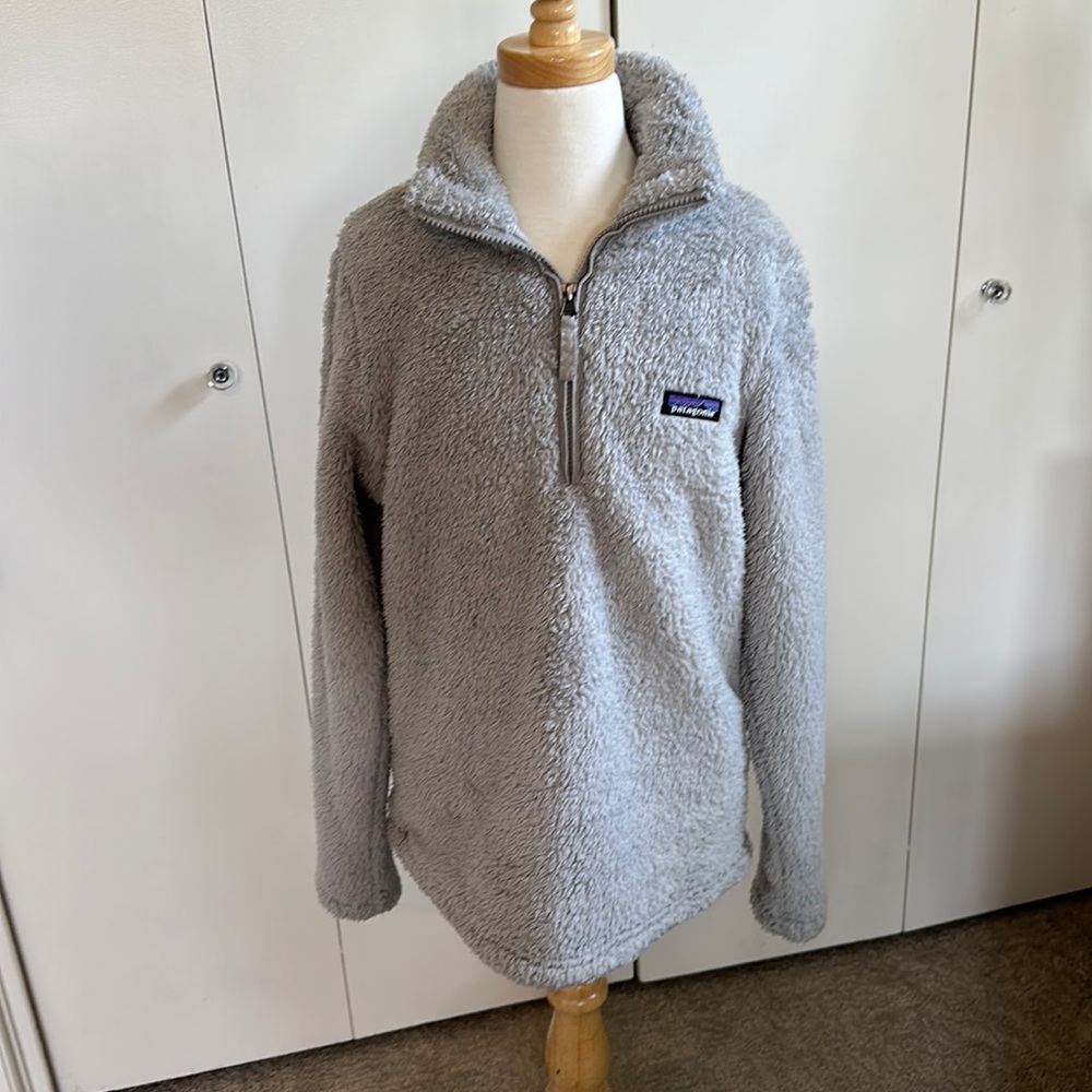 Patagonia grey fleece size small